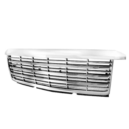 Spec-D Tuning 2015 Chevrolet Silverado Chrome Grille HG-SIV1525C-GL